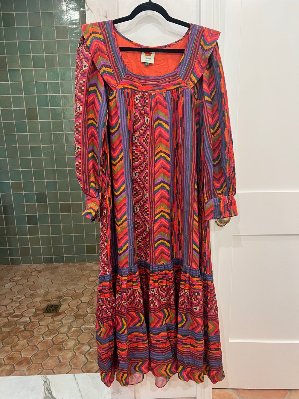 RARE Farm Rio maxi dress